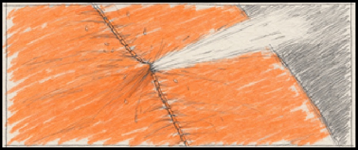 Storyboard sketch of pressure bursting from the puffer